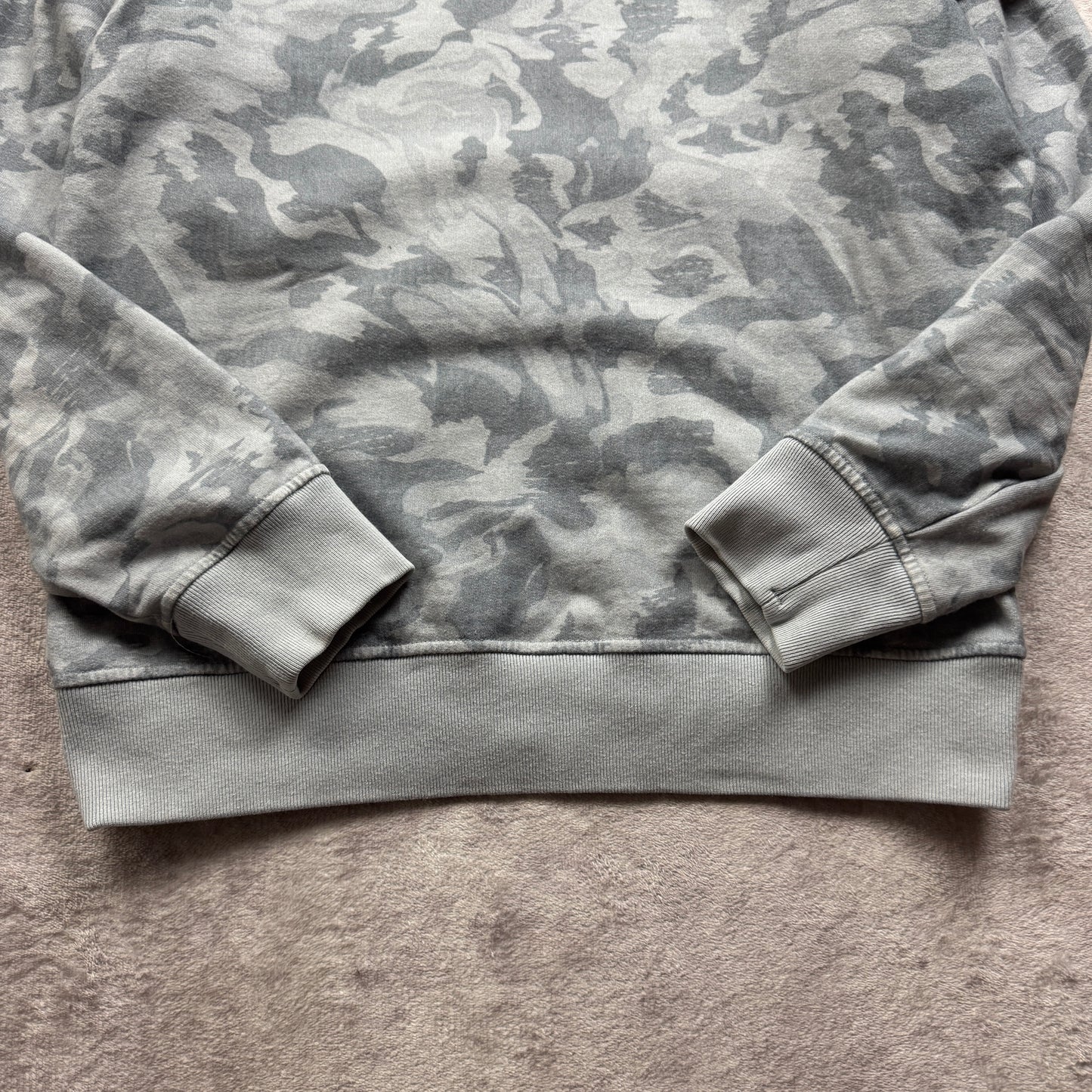 Stone Island Big Loom Camo Hooded Sweatshirt SS 2020