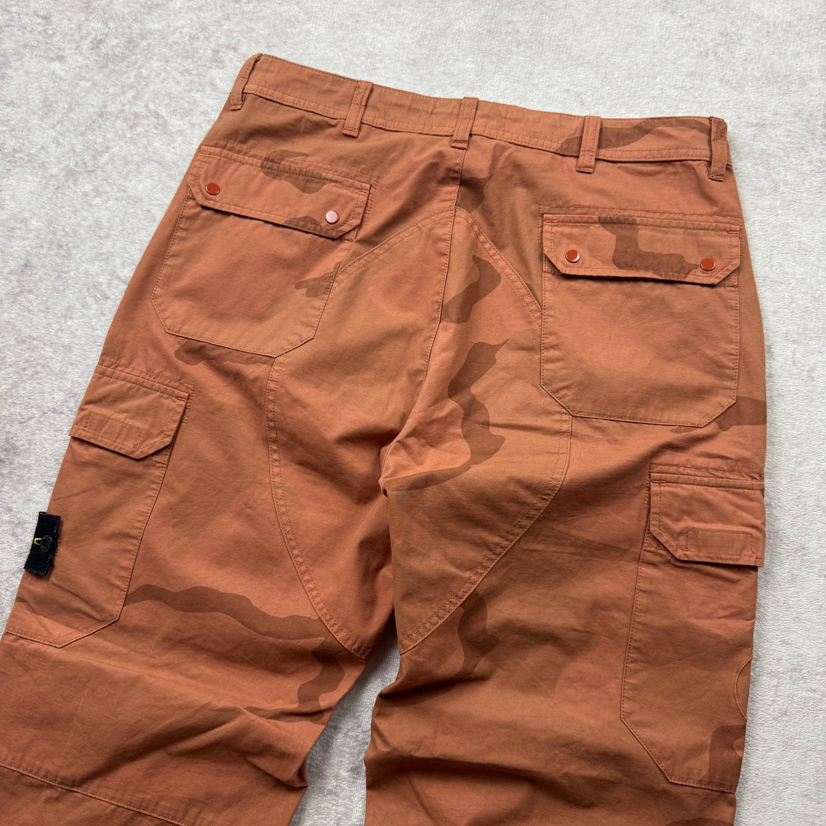 Stone Island x Supreme Camo Cargo Pants SS 2019