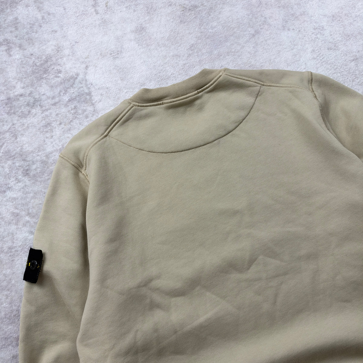 Stone Island Organic Cotton Fleece Crewneck Sweatshirt AW 2025