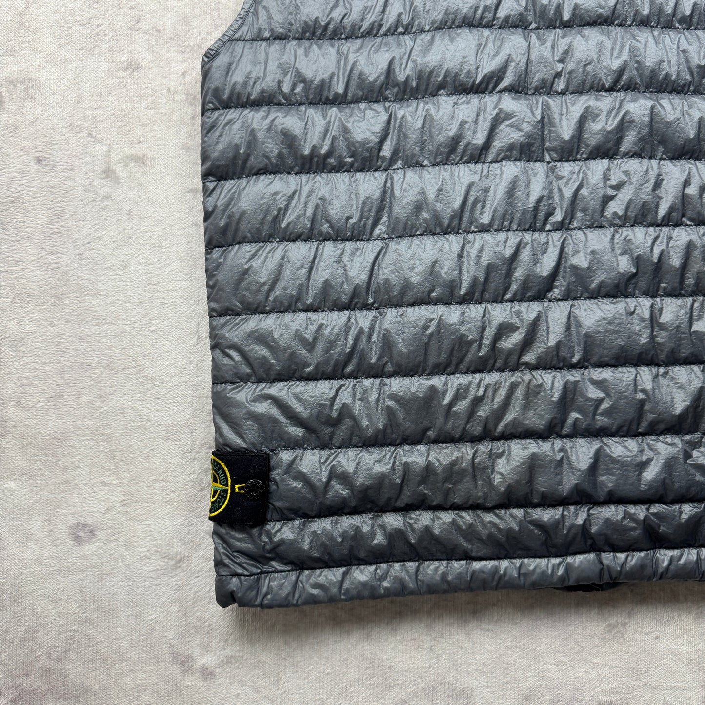 Stone Island Garment Dyed Down Vest SS 2016