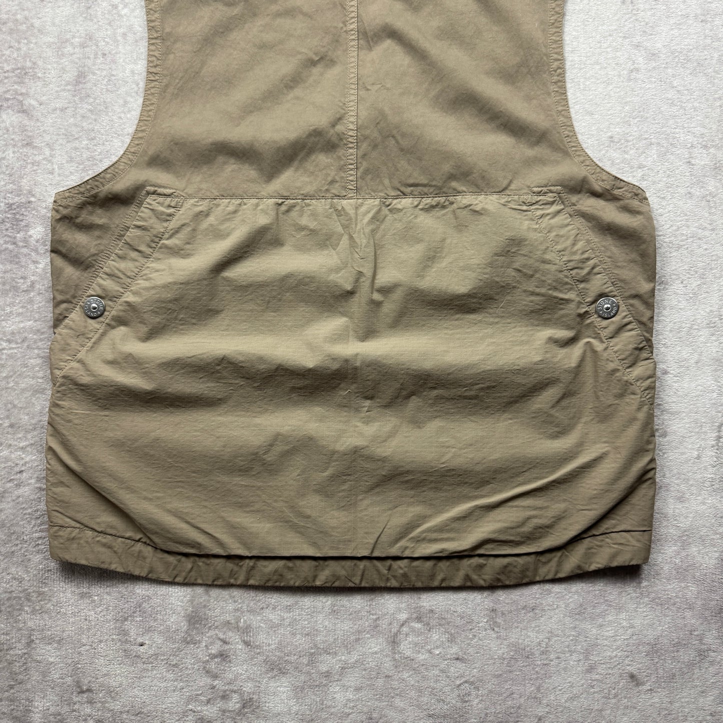 Stone Island Cupro Cotton Twill-TC Vest SS 2023