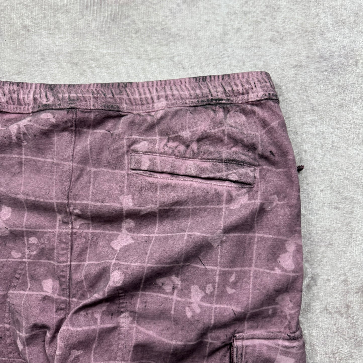Stone Island Dust Ghillie Laser Camo Cargo Pants AW 2020