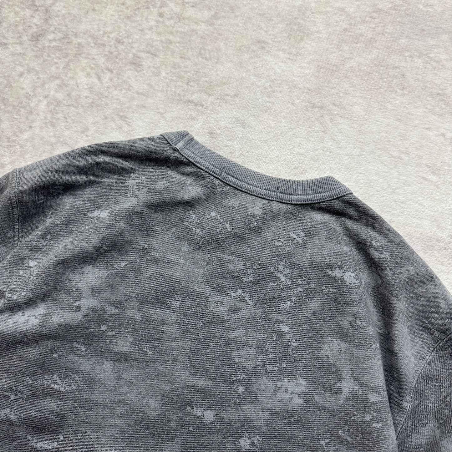 Stone Island Painted Camo Crewneck Sweatshirt SS 2016