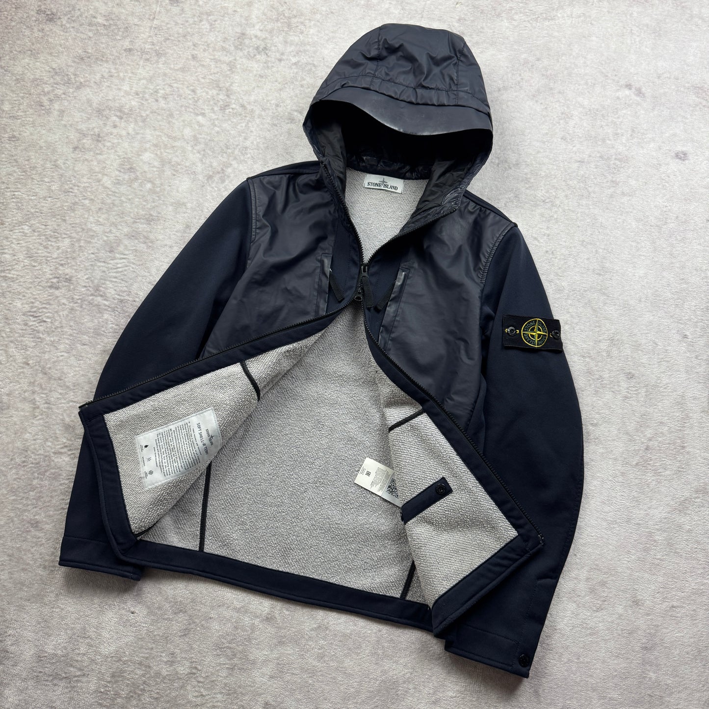 Stone Island Soft Shell-R Terry Jacket AW 2016
