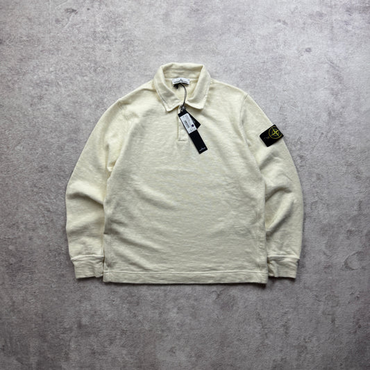 Stone Island Brushed Heavy Cotton Jersey Polo AW 2025