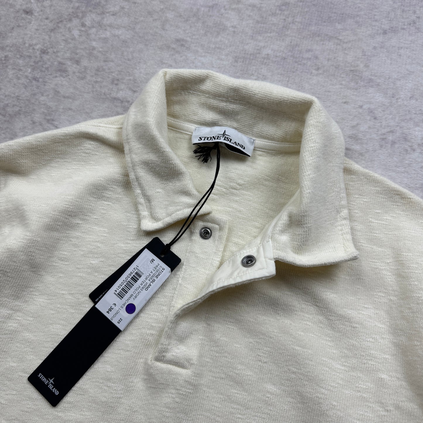 Stone Island Brushed Heavy Cotton Jersey Polo AW 2025