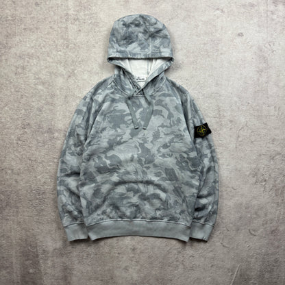Stone Island Big Loom Camo Hooded Sweatshirt SS 2020