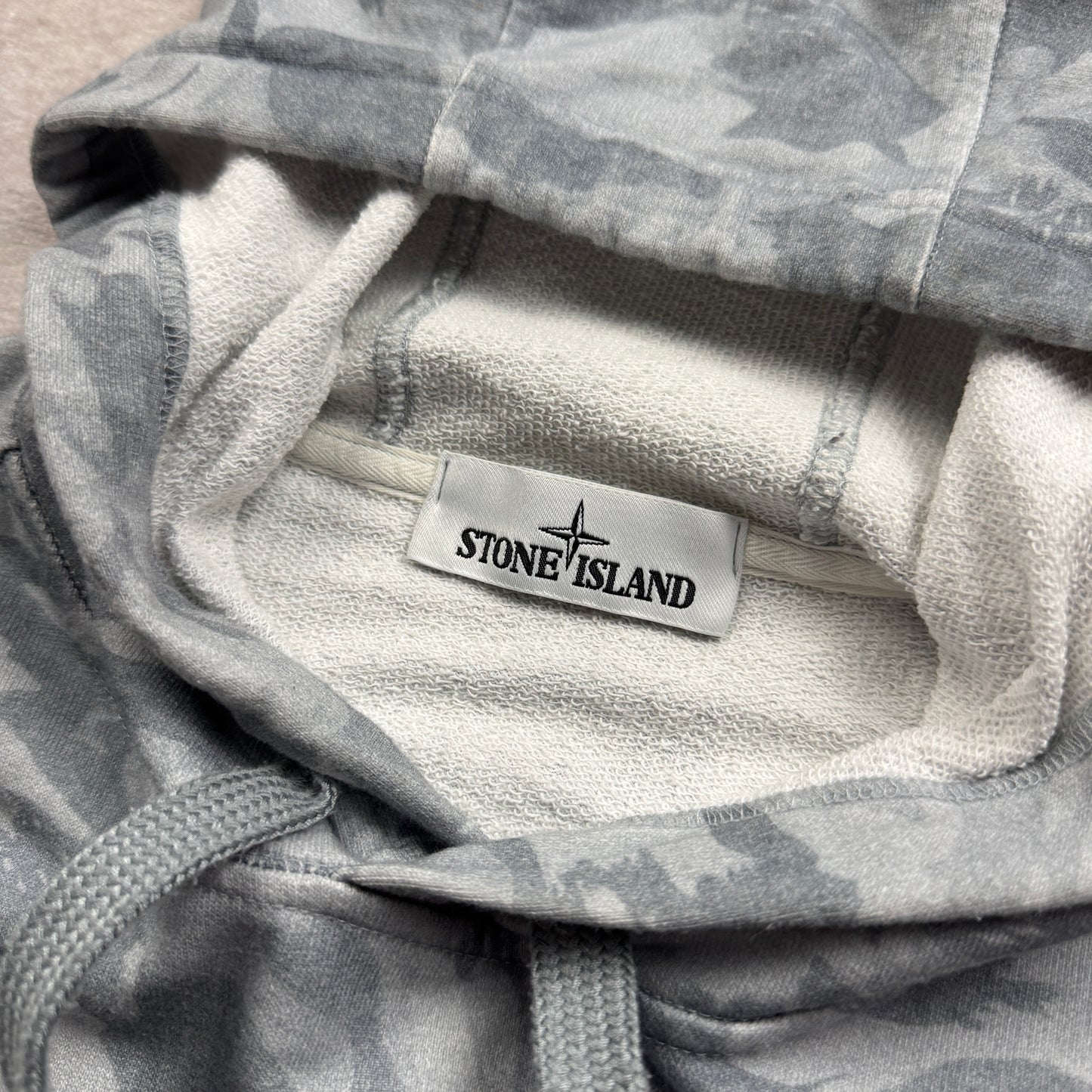 Stone Island Big Loom Camo Hooded Sweatshirt SS 2020