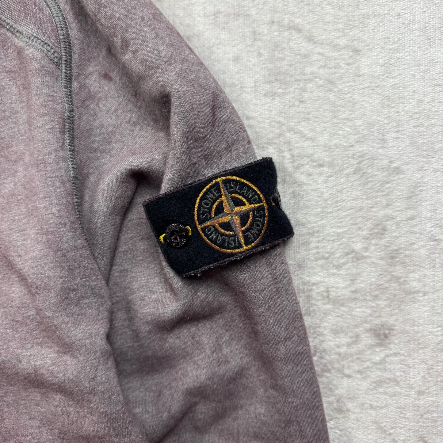 Stone Island Dust Colour Treatment Crewneck Sweatshirt SS 2021