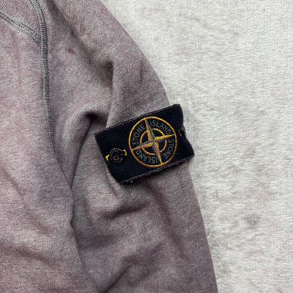 Stone Island Dust Colour Treatment Crewneck Sweatshirt SS 2021