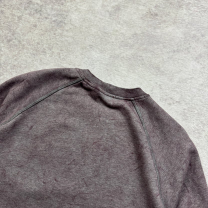 Stone Island Dust Colour Treatment Crewneck Sweatshirt SS 2021