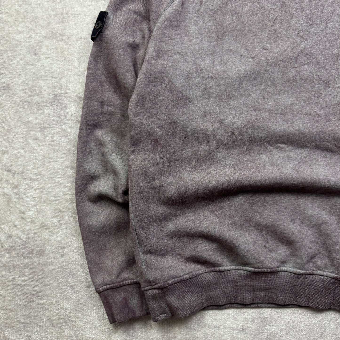 Stone Island Dust Colour Treatment Crewneck Sweatshirt SS 2021