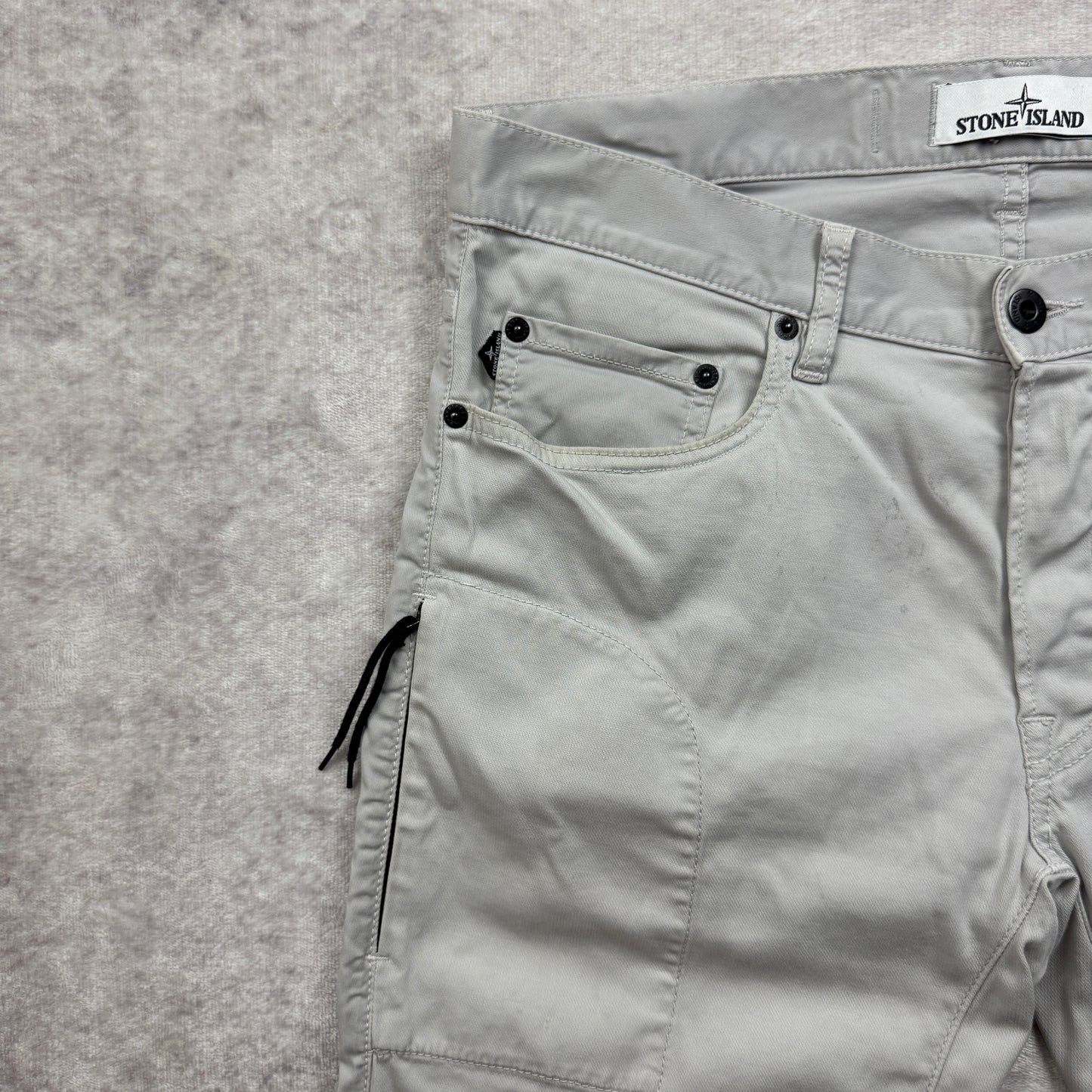 Stone Island Reflective Back Pocket Shorts SS 2016