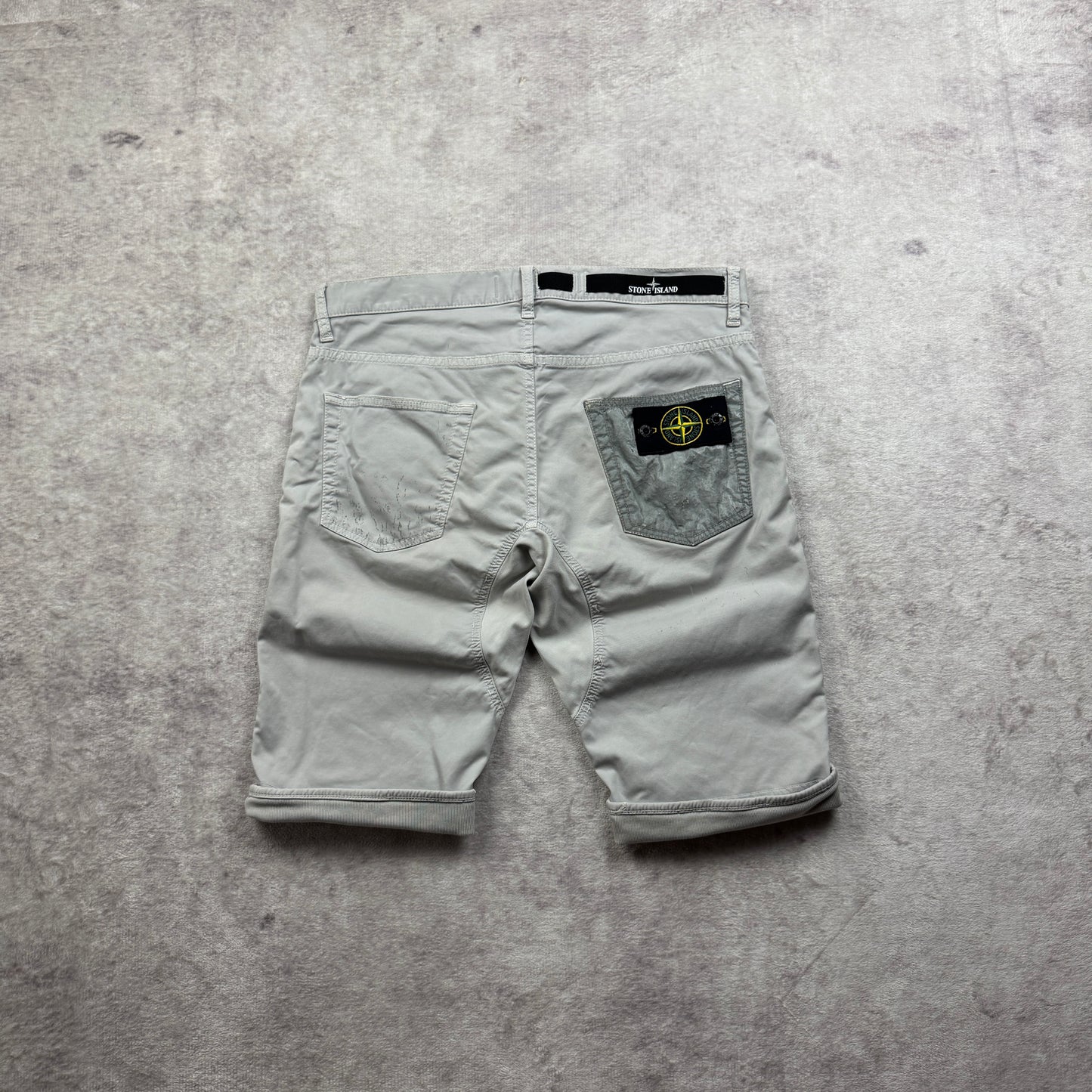 Stone Island Reflective Back Pocket Shorts SS 2016