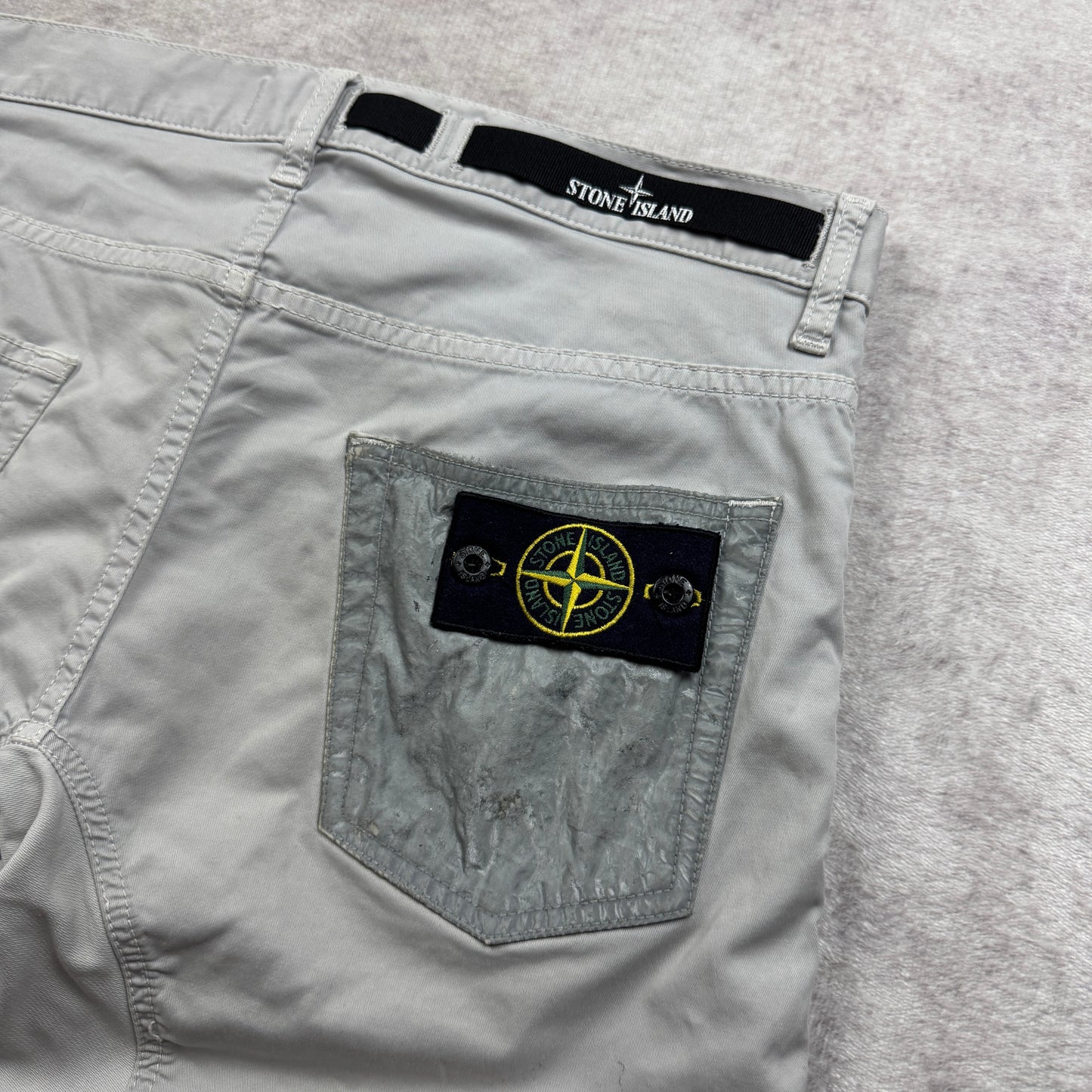 Stone Island Reflective Back Pocket Shorts SS 2016