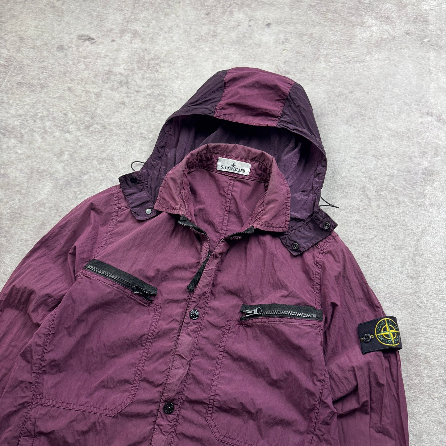 Stone Island Nylon Metal Hooded Overshirt SS 2015