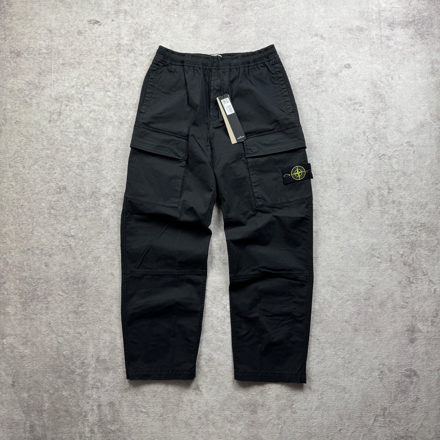 Stone Island Stretch Organic Cotton Twill Cargo Pants Type LO SS 2026