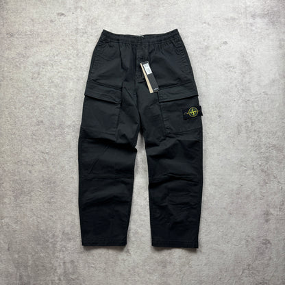 Stone Island Stretch Organic Cotton Twill Cargo Pants Type LO SS 2026