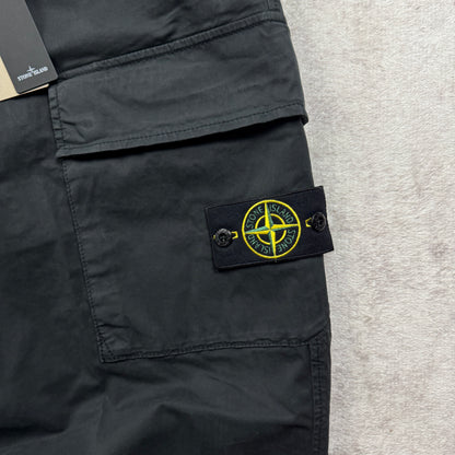 Stone Island Stretch Organic Cotton Twill Cargo Pants Type LO SS 2026