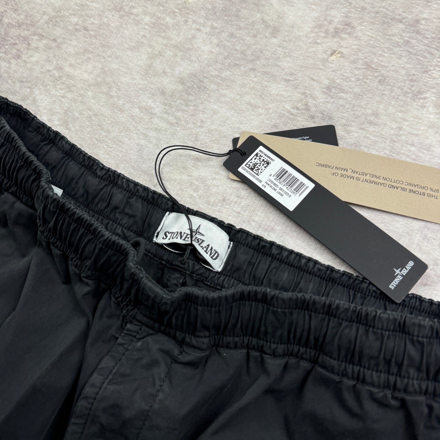 Stone Island Stretch Organic Cotton Twill Cargo Pants Type LO SS 2026