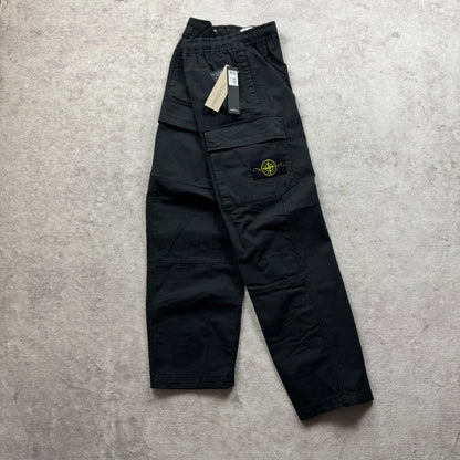 Stone Island Stretch Organic Cotton Twill Cargo Pants Type LO SS 2026