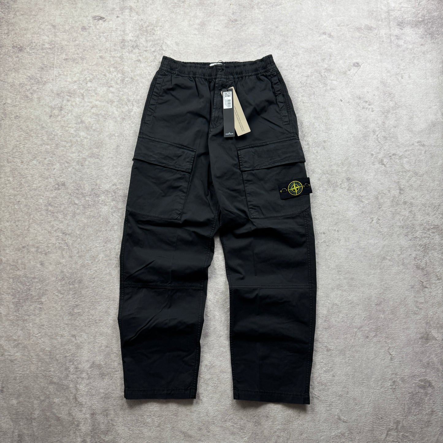 Stone Island Stretch Organic Cotton Twill Cargo Pants Type LO SS 2026