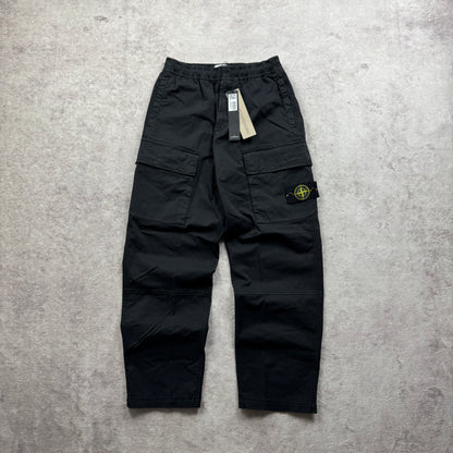 Stone Island Stretch Organic Cotton Twill Cargo Pants Type LO SS 2026