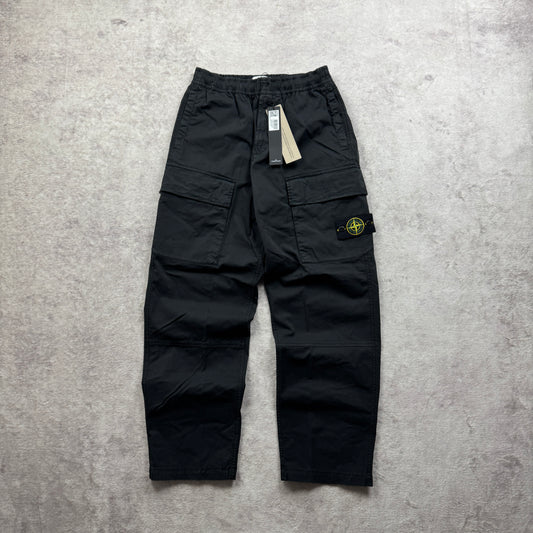 Stone Island Stretch Organic Cotton Twill Cargo Pants Type LO SS 2026