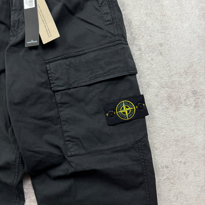 Stone Island Stretch Organic Cotton Twill Cargo Pants Type LO SS 2026