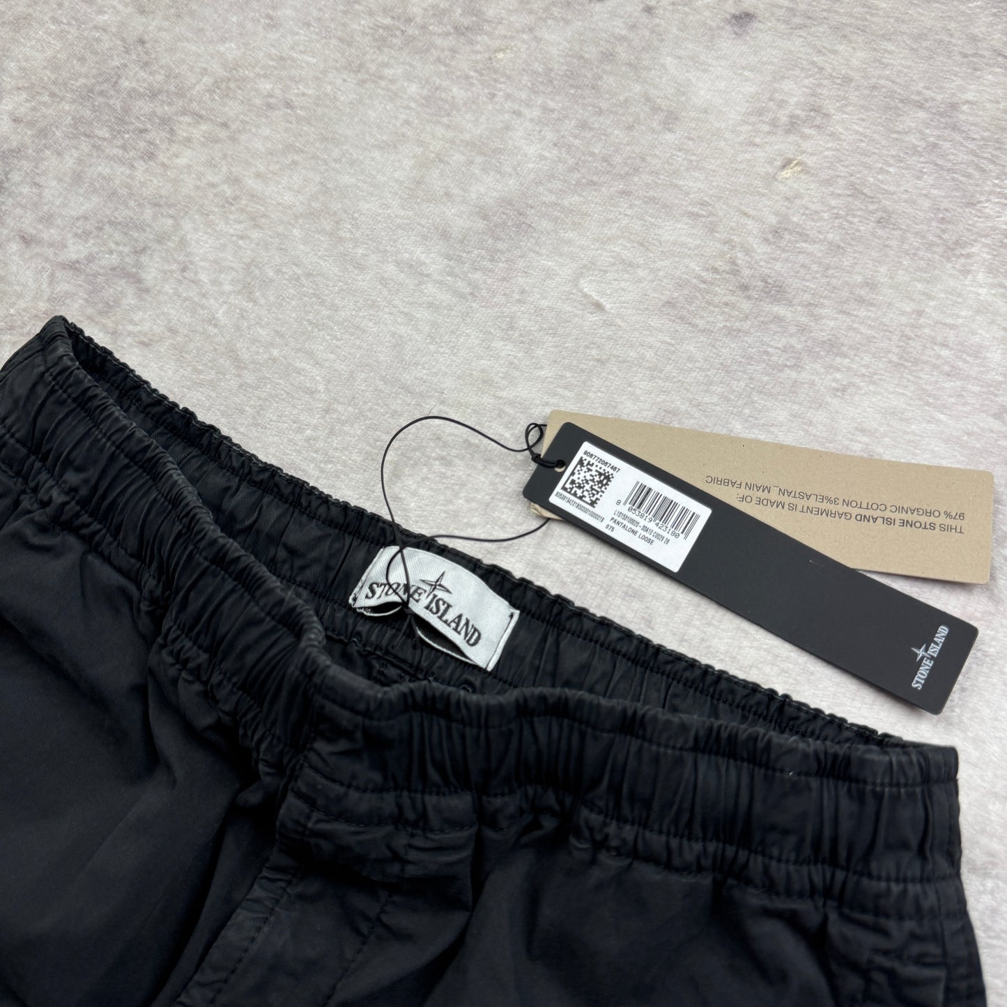 Stone Island Stretch Organic Cotton Twill Cargo Pants Type LO SS 2026