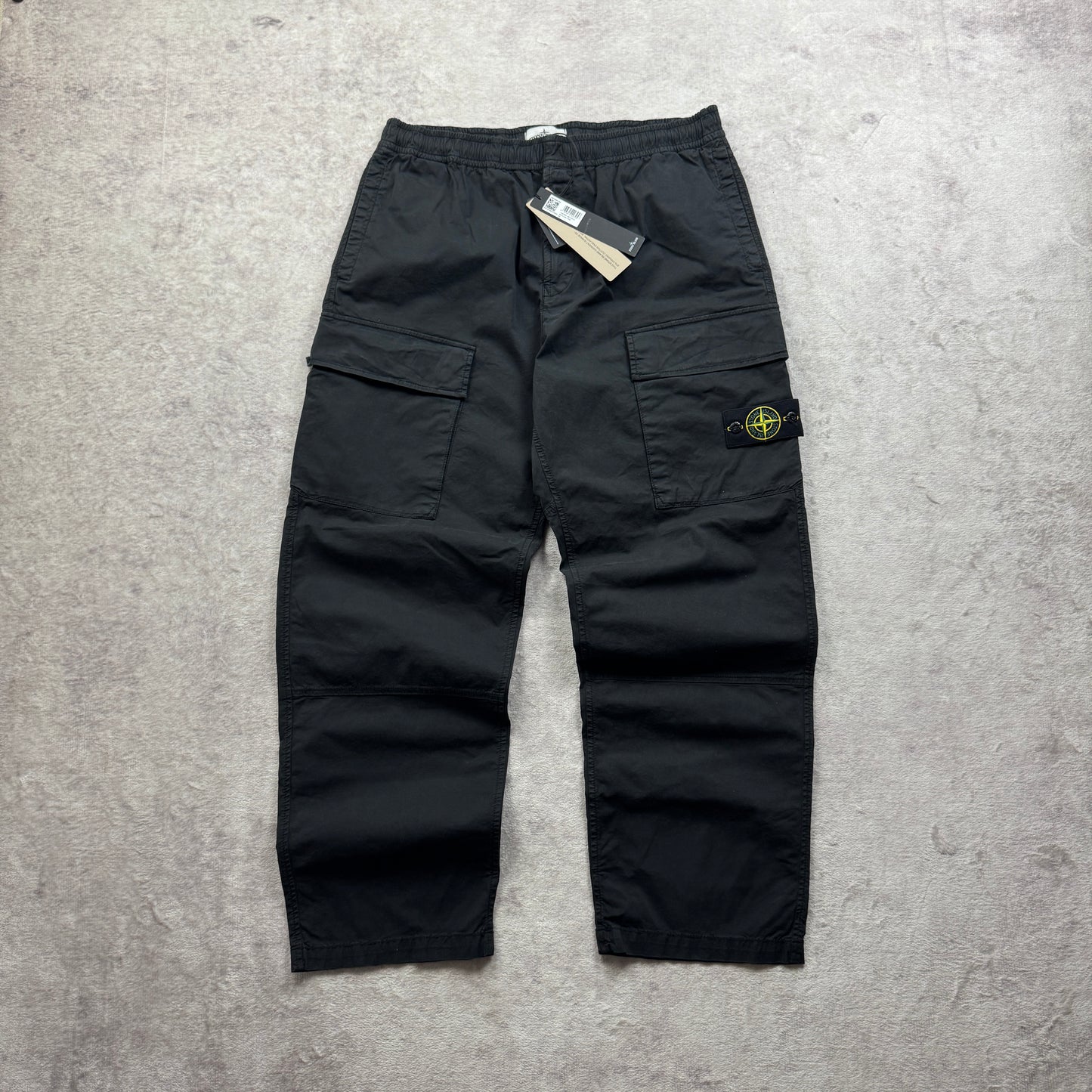 Stone Island Stretch Organic Cotton Twill Cargo Pants Type LO SS 2026