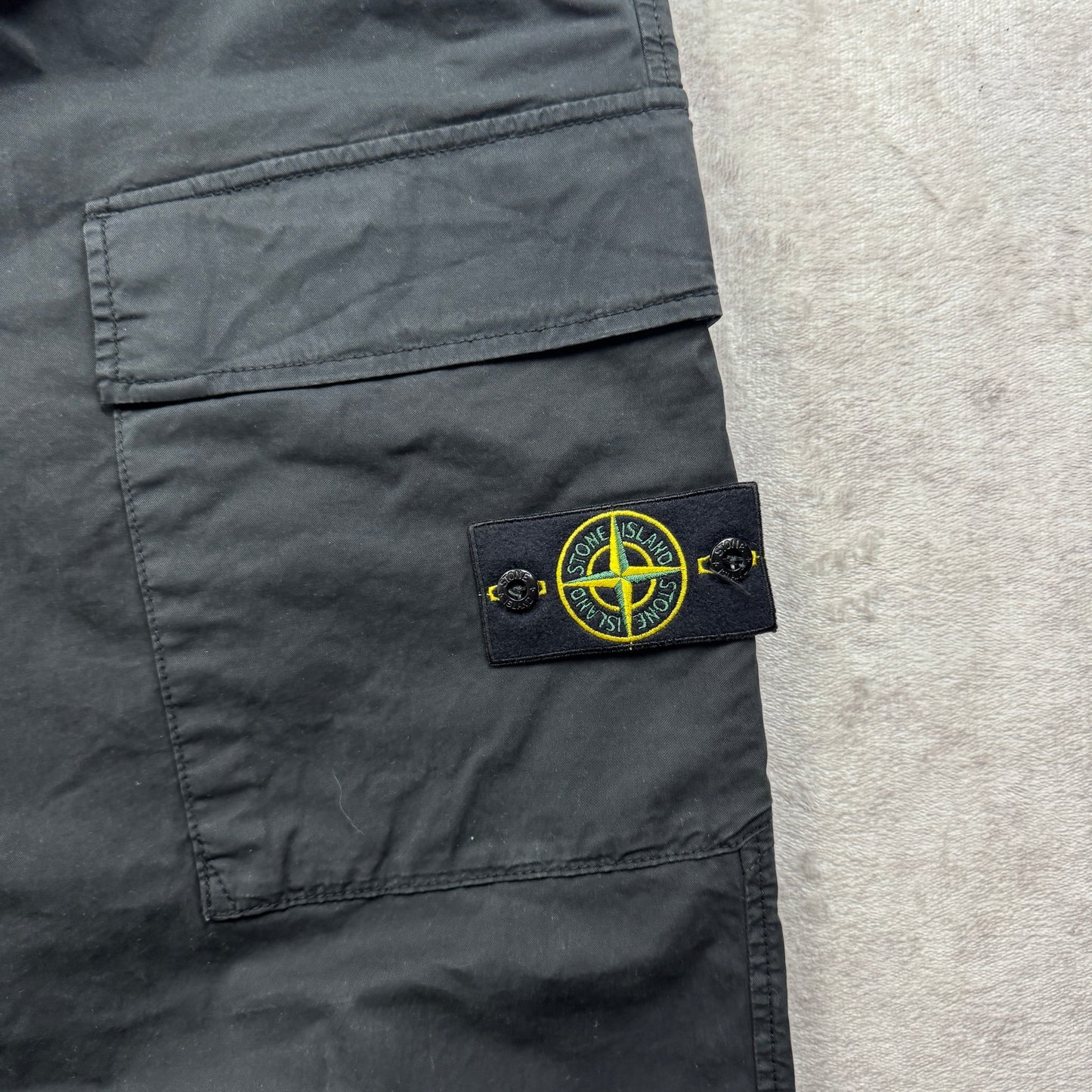 Stone Island Stretch Organic Cotton Twill Cargo Pants Type LO SS 2026