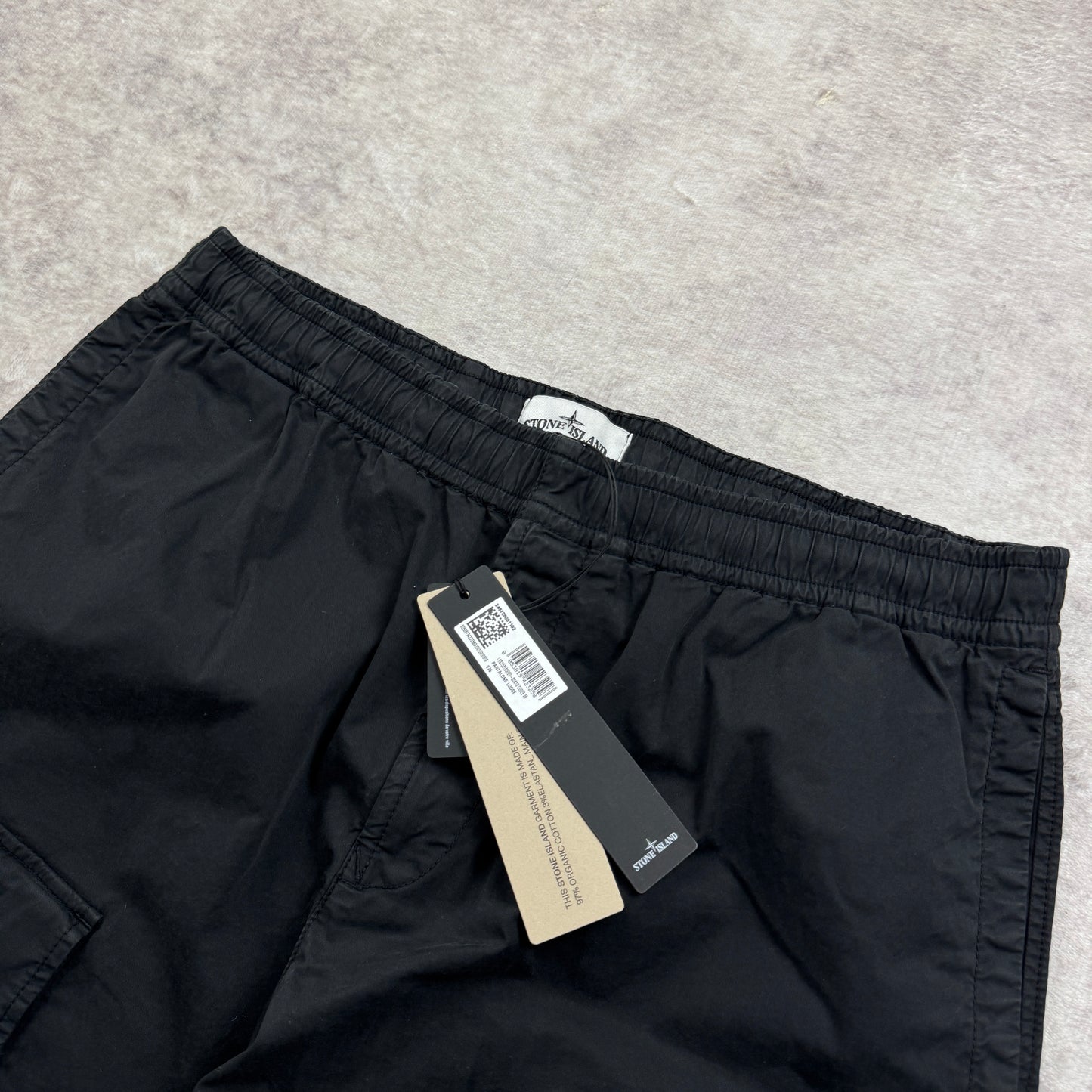 Stone Island Stretch Organic Cotton Twill Cargo Pants Type LO SS 2026