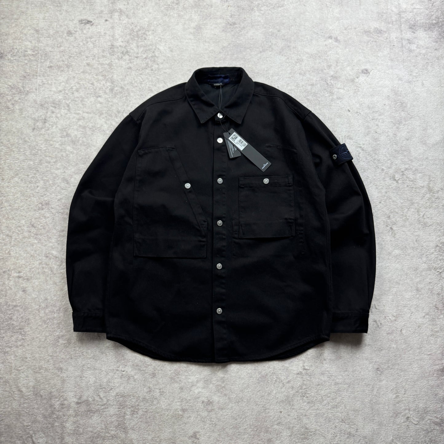 Stone Island Bull Denim-TC Overshirt SS 2026
