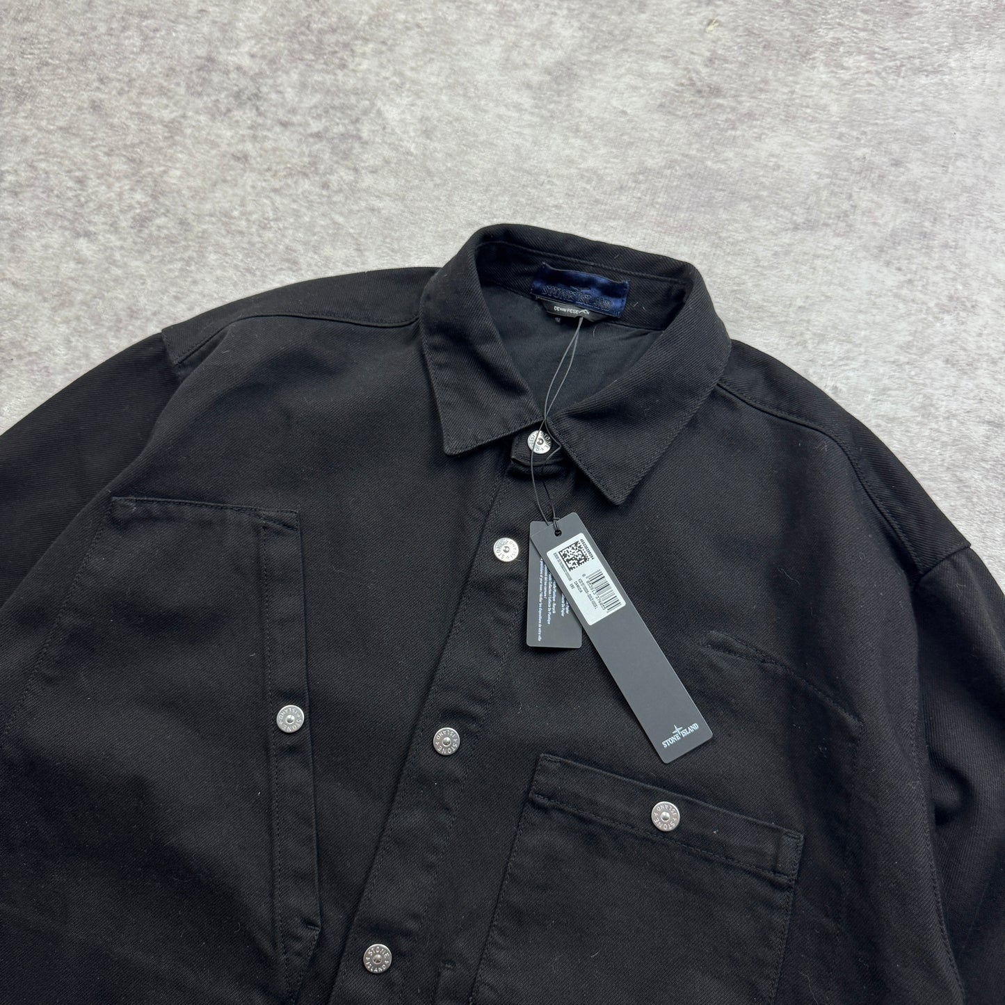 Stone Island Bull Denim-TC Overshirt SS 2026