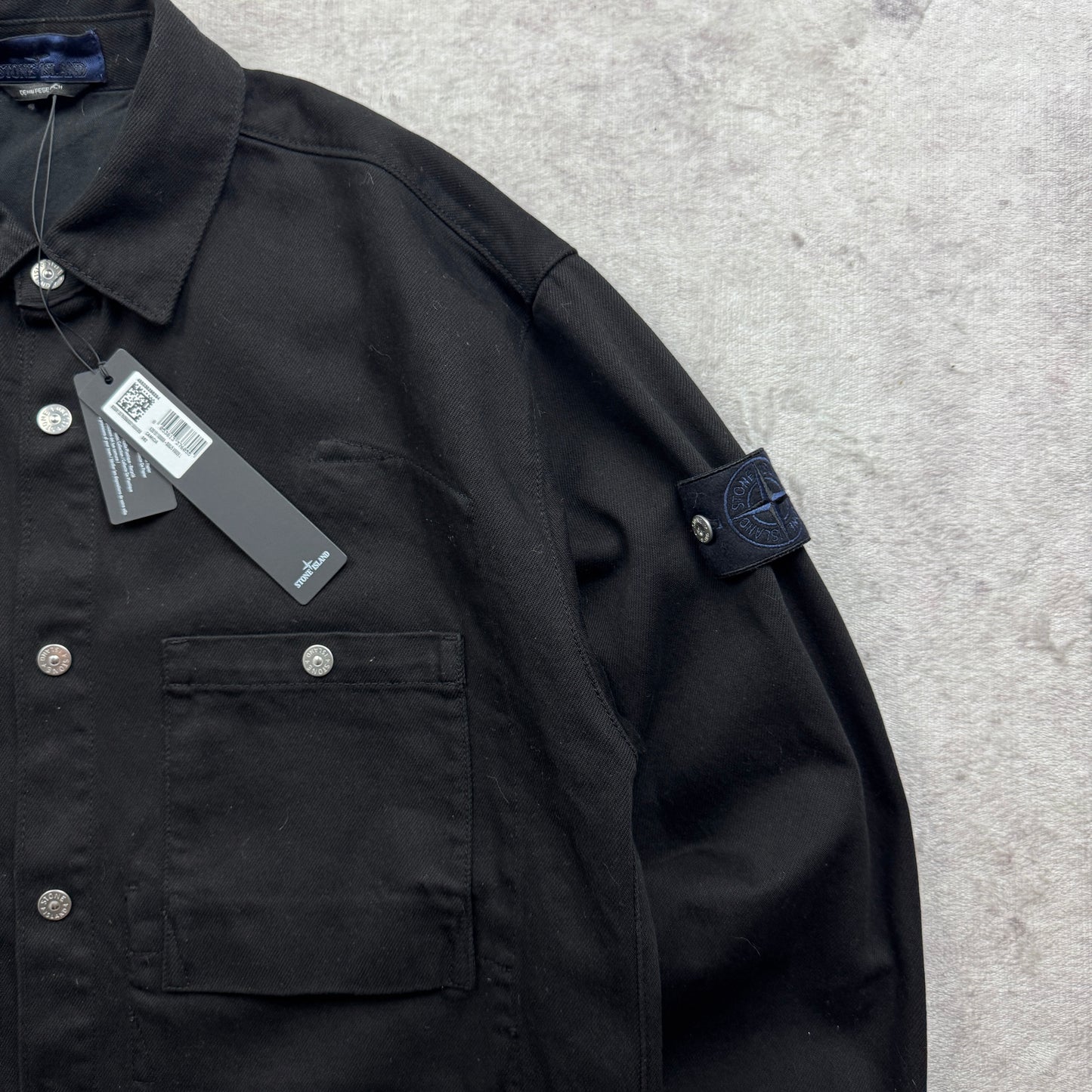 Stone Island Bull Denim-TC Overshirt SS 2026