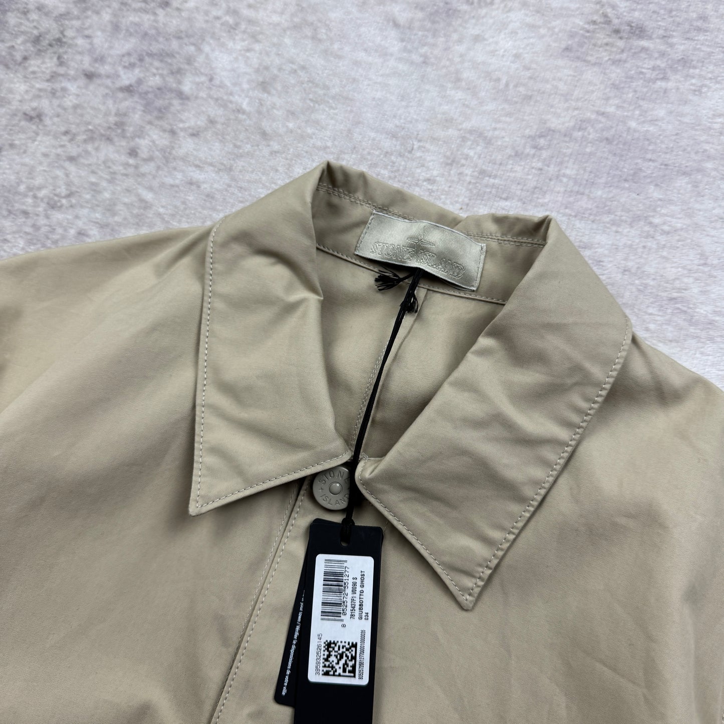 Stone Island Ghost Piece O-Ventile Jacket SS 2023
