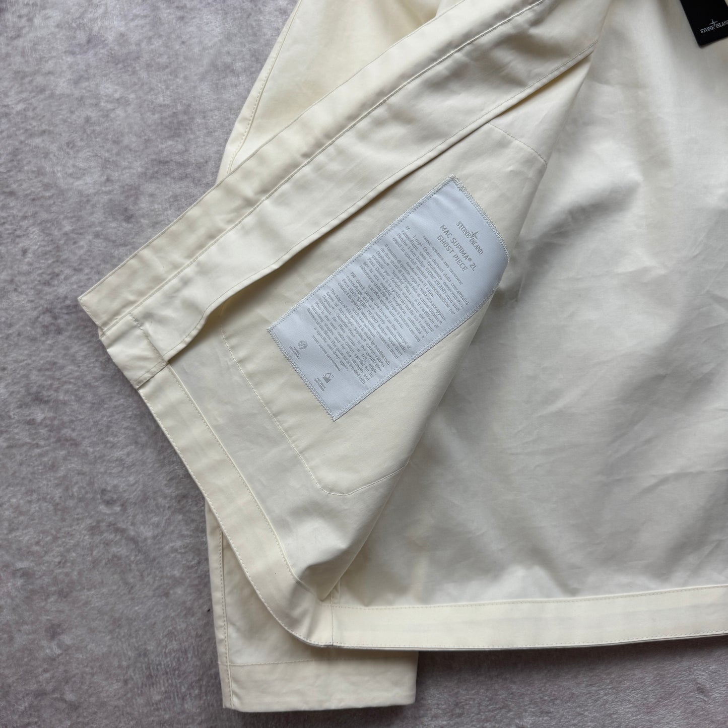Stone Island Mac Supima 2L Cotton Ghost Jacket SS 2022