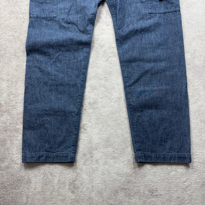 Stone Island Denim Cargo Pants SS 2021