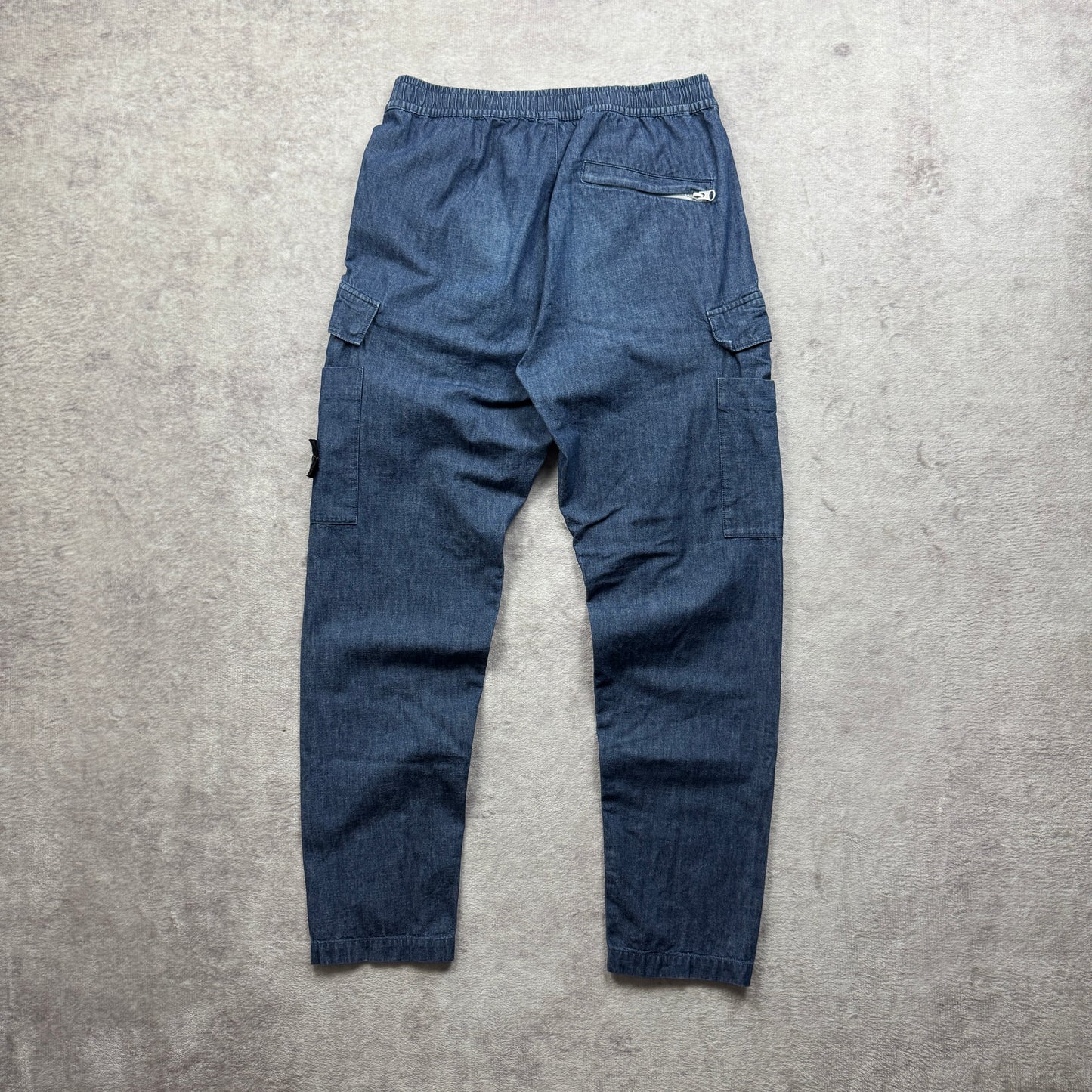 Stone Island Denim Cargo Pants SS 2021