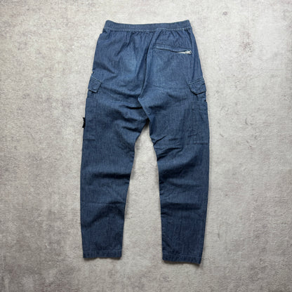 Stone Island Denim Cargo Pants SS 2021