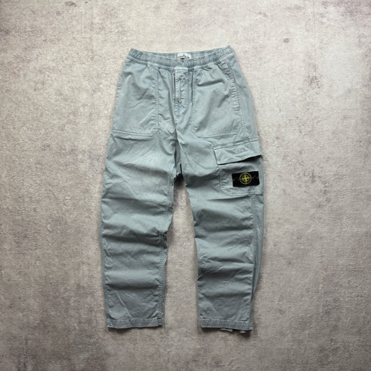 Stone Island Old Treatment Loose Fit Cargo Pants SS 2023