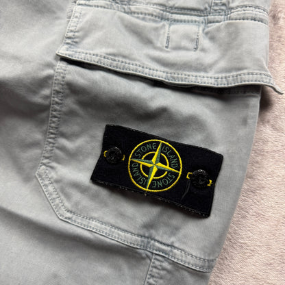 Stone Island Old Treatment Loose Fit Cargo Pants SS 2023