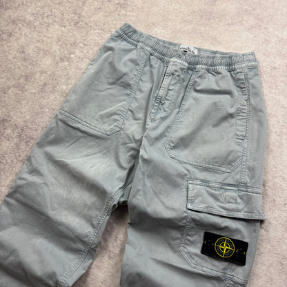 Stone Island Old Treatment Loose Fit Cargo Pants SS 2023