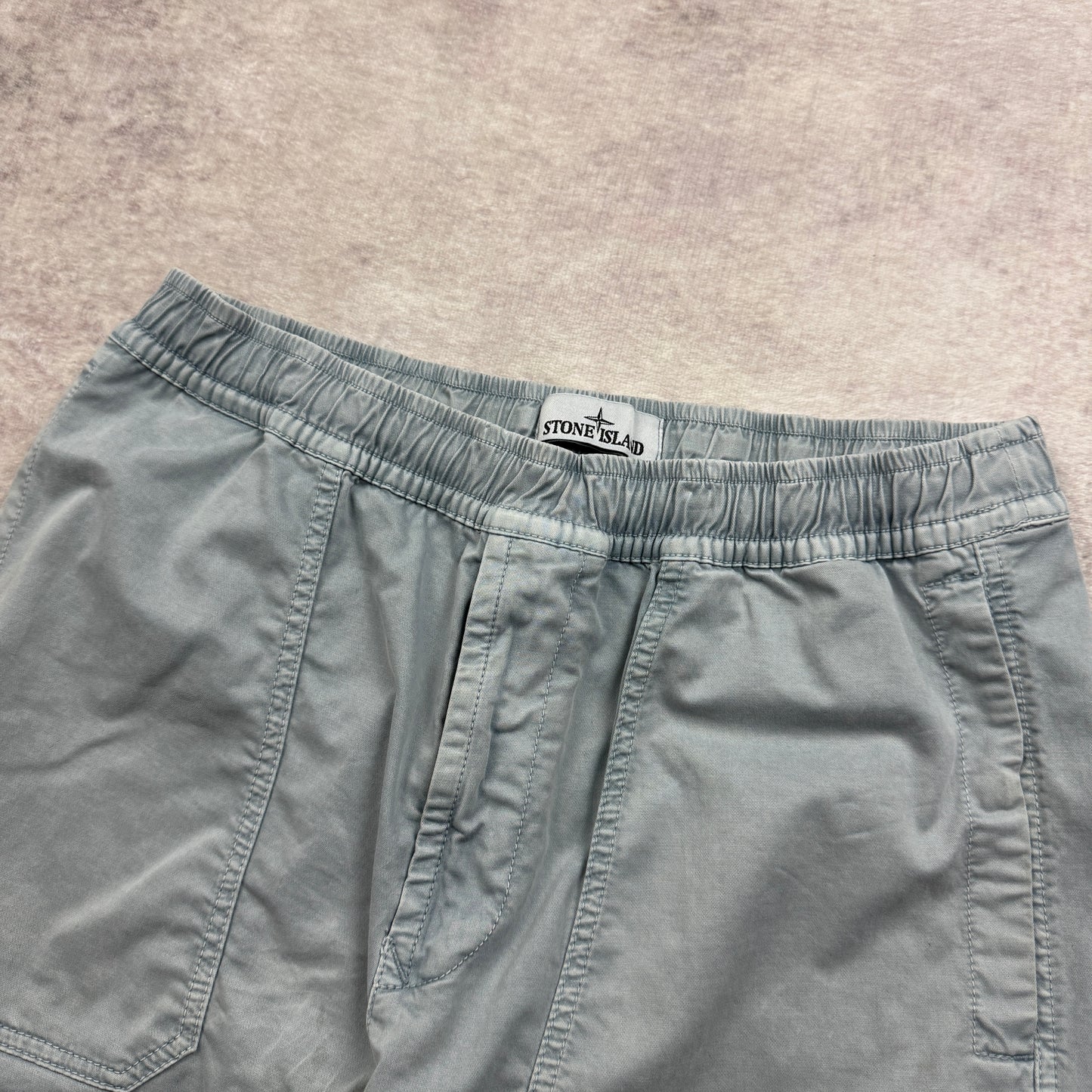 Stone Island Old Treatment Loose Fit Cargo Pants SS 2023