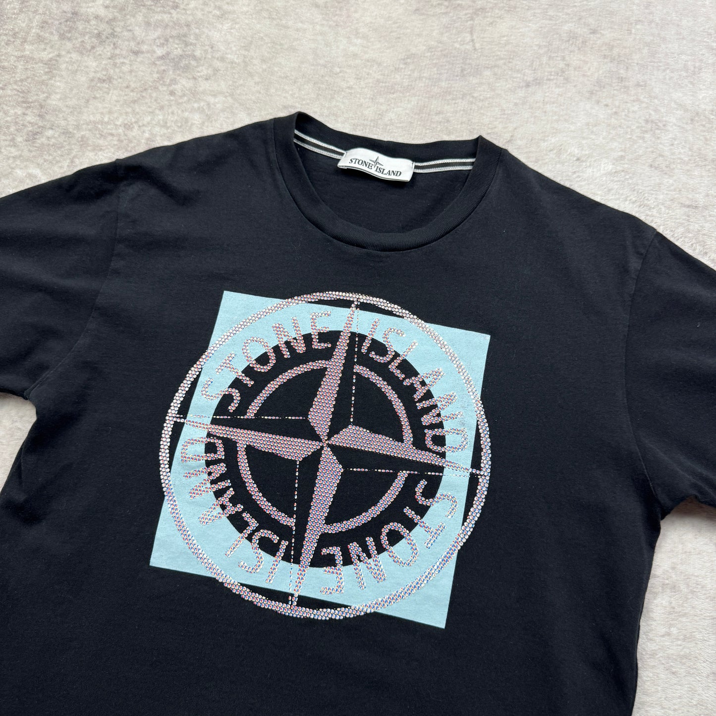 Stone Island Compass Print T-Shirt SS 2022