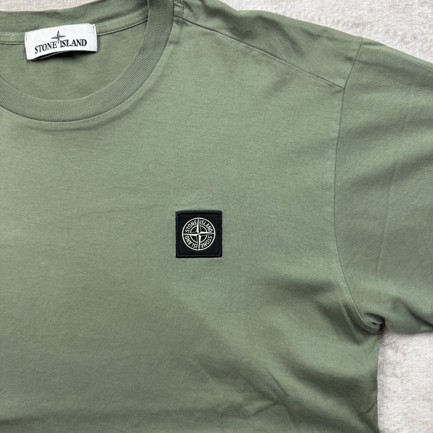 Stone Island Embroidered Small Logo T-Shirt AW 2023