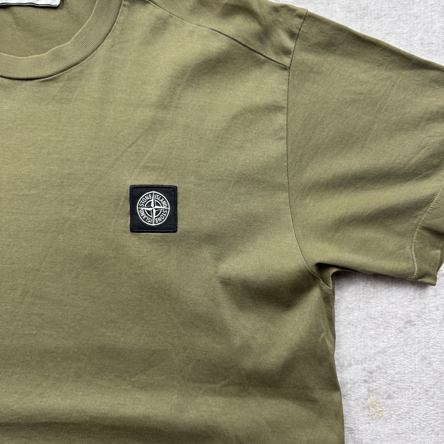 Stone Island Embroidered Small Logo T-Shirt AW 2019