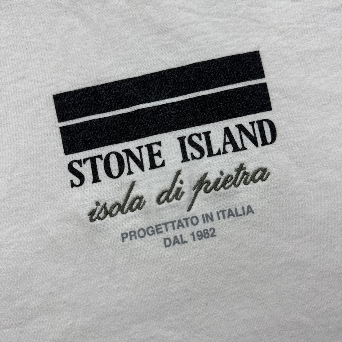 Stone Island Isola Di Pietra Embroidered T-Shirt AW 2021