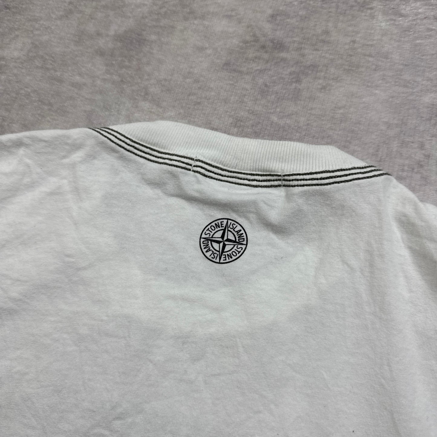 Stone Island Isola Di Pietra Embroidered T-Shirt AW 2021